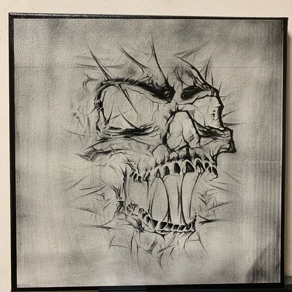 12x12 painted canvas selling as a set - Picture 3 of 4